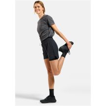 Spodenki damskie Odlo ZEROWEIGHT 3 INCH 2-in-1 short czarne