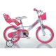 2. Dino Bikes 144R-UN rower Rower miejski 35,6 cm (14") Stal Różowy, Biały