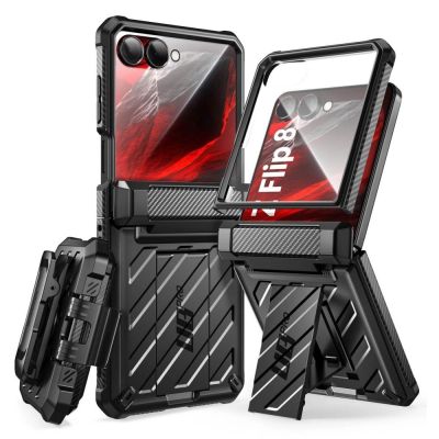 Etui Supcase Unicorn Beetle Pro na Samsung Galaxy Z Flip 8 - czarne