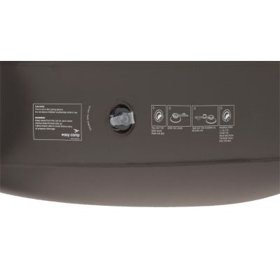 3. Easy Camp 420072 fotel nadmuchiwany Leżak kempingowy Brązowy