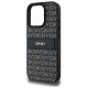 6. Etui DKNY Texture Pattern Tonal Stripe na iPhone 16 Pro Max - czarne
