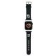 Pasek Karl Lagerfeld 3D Rubber Karl&Choupette Heads na Apple Watch 38/40/41mm - czarny