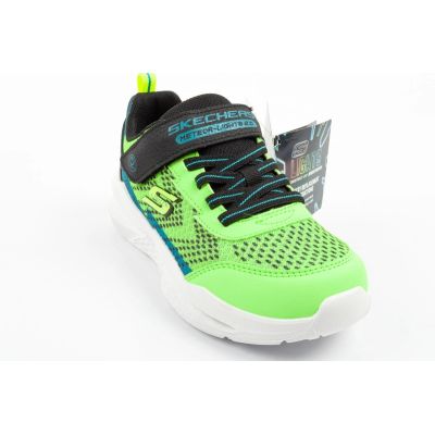 2. Skechers buty sportowe dziecięce Meteor-Lights LED dla chłopca na rzep