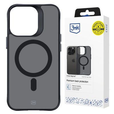 27. Etui 3mk Smoke MagCase z MagSafe na iPhone 14 Pro Max - półprzezroczyste
