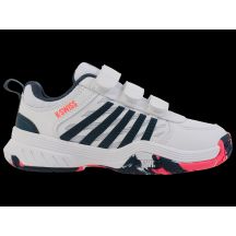 Sneakersy K-swiss COURTEXPRESS2STRAP WHITE/STARGAZER/NEON BLAZE-M (54495-129-M)