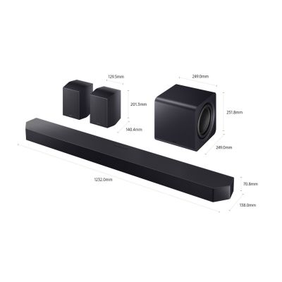 30. Soundbar Samsung HW-Q990F/EN 11.1.4 kan. 750W Bluetooth 5.3 Dolby Atmos Czarny (NOWOŚĆ 2025)