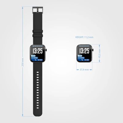 4. Zegarek inteligentny LAMAX BCool2 Plus Black