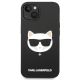 3. Etui Karl Lagerfeld Silicone Choupette Head MagSafe na iPhone 14 Plus - czarne