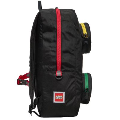 6. LEGO Brick 1x2 Backpack 20204-0354 Czarne One size