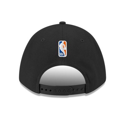 4. Czapka z daszkiem New Era 9FORTY New York Knicks NBA Team M-Crown Black Snapback - 60755480