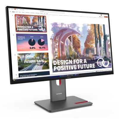 16. Lenovo ThinkVision P27QD-40 LED display 68,6 cm (27") 2560 x 1440 px Wide Quad HD Czarny
