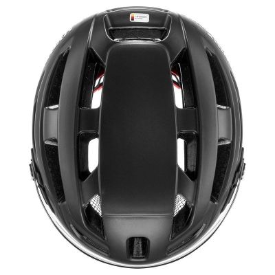 2. Kask rowerowy UVEX Finale visor 56-61cm, black matt