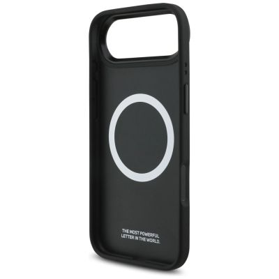 7. Etui BMW M Tricolor Metal Logo MagSafe do iPhone 17 Air - czarne