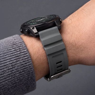 6. Pasek Tech-Protect Motion na Garmin Fenix 5X / 5X Plus / 6X / 6X Pro / 7X / 8 / 8 Pro / 9 / 9 Pro (51 mm) - szary