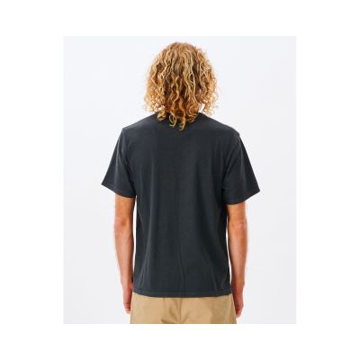 5. Koszulka RIP CURL Plain Wash Tee czarny