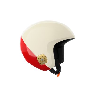 2. Kask narciarski POC Skull Dura Comp MIPS biało/czerwony