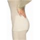 Bielizna damska VIKING Novena Lady Set Merino beżowa   XL