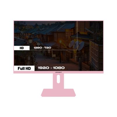 8. Monitor JAPANNEXT 60,5cm JN-I238FHD120F-HSP-PK 16:9 HDMI różowy FHD
