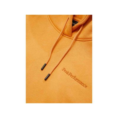 3. Bluza Peak Performance W Original Small Logo Hoo pomarańczowy