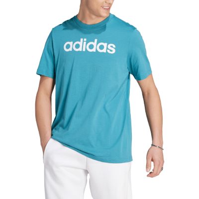 10. Koszulka adidas Essentials Single Jersey Linear Embroidered Logo Tee M IJ8655