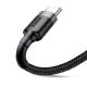 4. BASEUS KABEL USB-C CAFULE CATKLF-UG1 2A 3M CZARNY