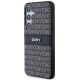 8. Etui DKNY Leather Mono Stripe & Metal Logo na Samsung Galaxy S24+ - czarne