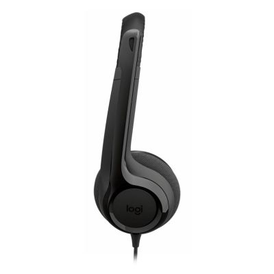 3. Logitech H390 USB Zestaw słuchawkowy Przewodowa Opaska na głowę Połączenia/muzyka USB Type-C Czarny