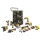 7. Zestaw combo 8 elementowy 18V DCK853P4 DeWALT