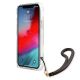 5. Etui Guess Marble Collection na iPhone 12 mini - szare