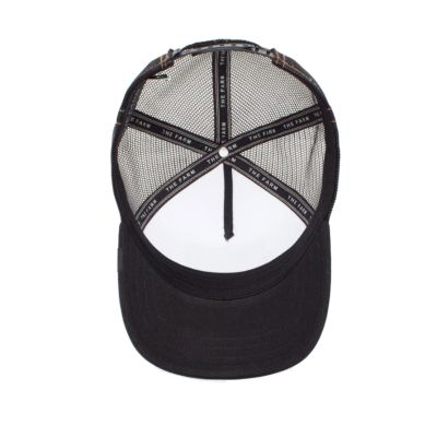 5. Czapka z daszkiem Goorin Bros. The King Lion Trucker - 101-0388-BLK