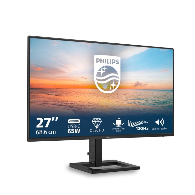 2. MONITOR PHILIPS LED QHD 27" E-LINE 27E1N1600AE/00 100Hz