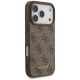 4. Etui Guess 4G Classic na iPhone 17 Pro - brązowe