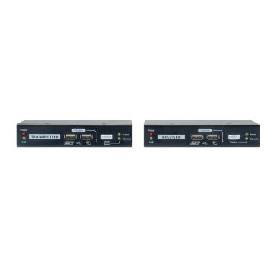 3. Przedłużacz KVM LevelOne KVM-9036 przez IP 2xUSB