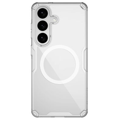 Etui Nillkin Nature TPU Pro kompatybilne z MagSafe na Samsung Galaxy S26 - białe
