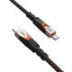 6. UAG SRGE - kabel USB-C - USB-C, USB 3.2 Gen2 240W/20Gbps, 75 cm (black/orange)