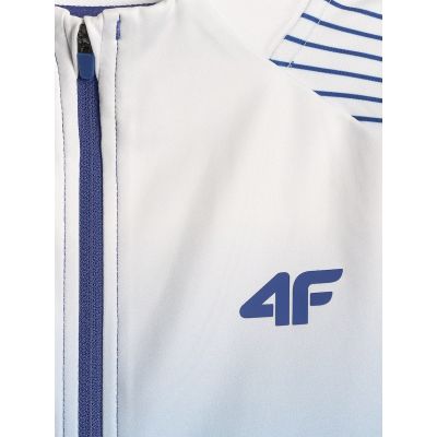 7. Bluza sportowa regular bez kaptura chłopięca 4F 4FJRSS26TFSWM1043-90A