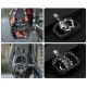 7. Pedały rowerowe Rockbros PD303 platformowe half-lock - czarne