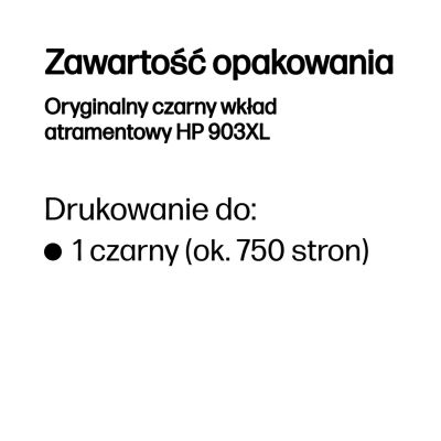 7. HP Oryginalny czarny wkład atramentowy 903XL