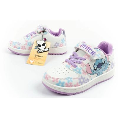 8. Leomil buty sportowe dziecięce sneakersy Stitch wygodne lekkie na rzep