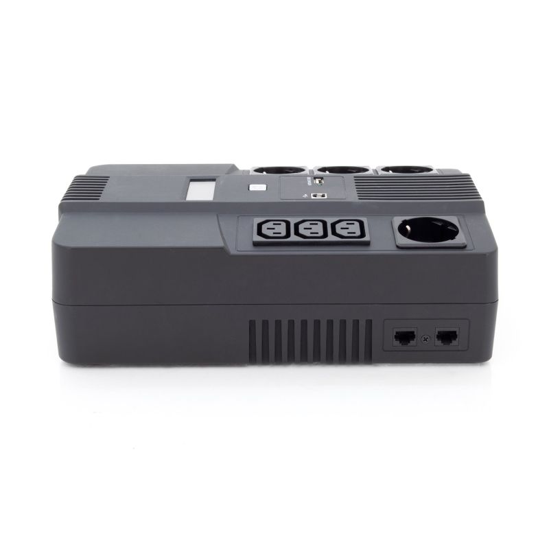 5. UPS UPS Line-Interactive 600VA/360WAVR 4xSCHUKO 3xIEC C13 1xUSB A 1x USB B RJ45