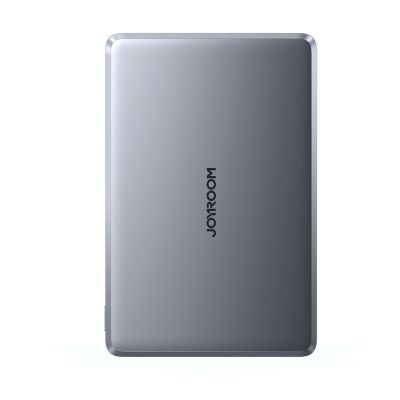 3. Powerbank Joyroom JR-PBM08 5000mAh 20W ultracienki z ładowaniem indukcyjnym - szary