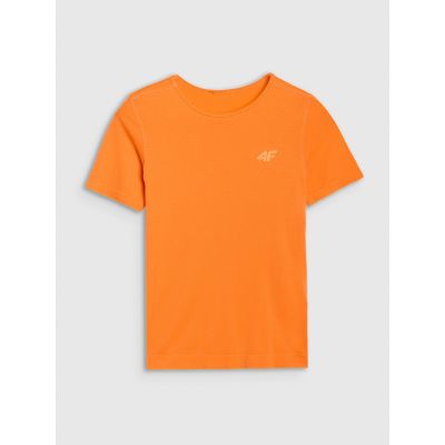 6. Koszulka do biegania w terenie regular damska 4F 4FWSS25TFTSF1266-70S