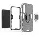 11. Ring Armor etui do Samsung Galaxy S23+ pancerny pokrowiec uchwyt magnetyczny ring czarne