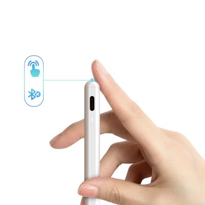 7. Rysik Wozinsky WRA-08  Stylus do iPad USB-C szybkie ładowanie Apple iPad 2018-2025 - biały