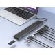 4. Stacja dokująca CONCEPTRONIC 14-1 USB-C->2xHDMI/DP/2xUSB-C/+ 18cm bk