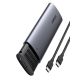 Ugreen kieszeń na dysk SSD M.2 obudowa dysku USB 3.2 Gen 2 (SuperSpeed USB 10 Gbps) + kabel USB Typ C 0,5m szary (CM400 10902)