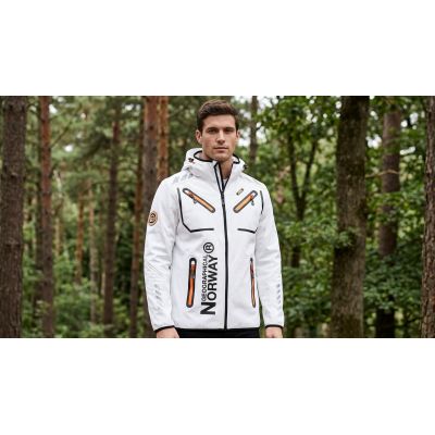 3. Softshell męski Geographical Norway RAINBOW MEN WHITE QUES 056 SIZE XL (WU1270H/GN-WHITE)