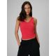 Top slim z prążkowanej dzianiny damsk 4F 4FRSS26TSLEF337-62S