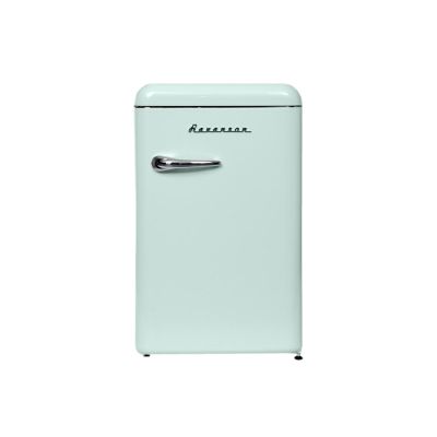 Lodówka Retro Ravanson LKK-120RM 545 x 585 x 860 mm | 106l | klasa E | miętowy
