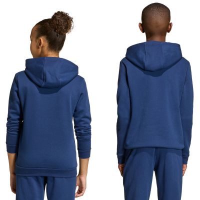 3. Bluza dla dzieci adidas Entrada 26 Hoody granatowa JZ6567